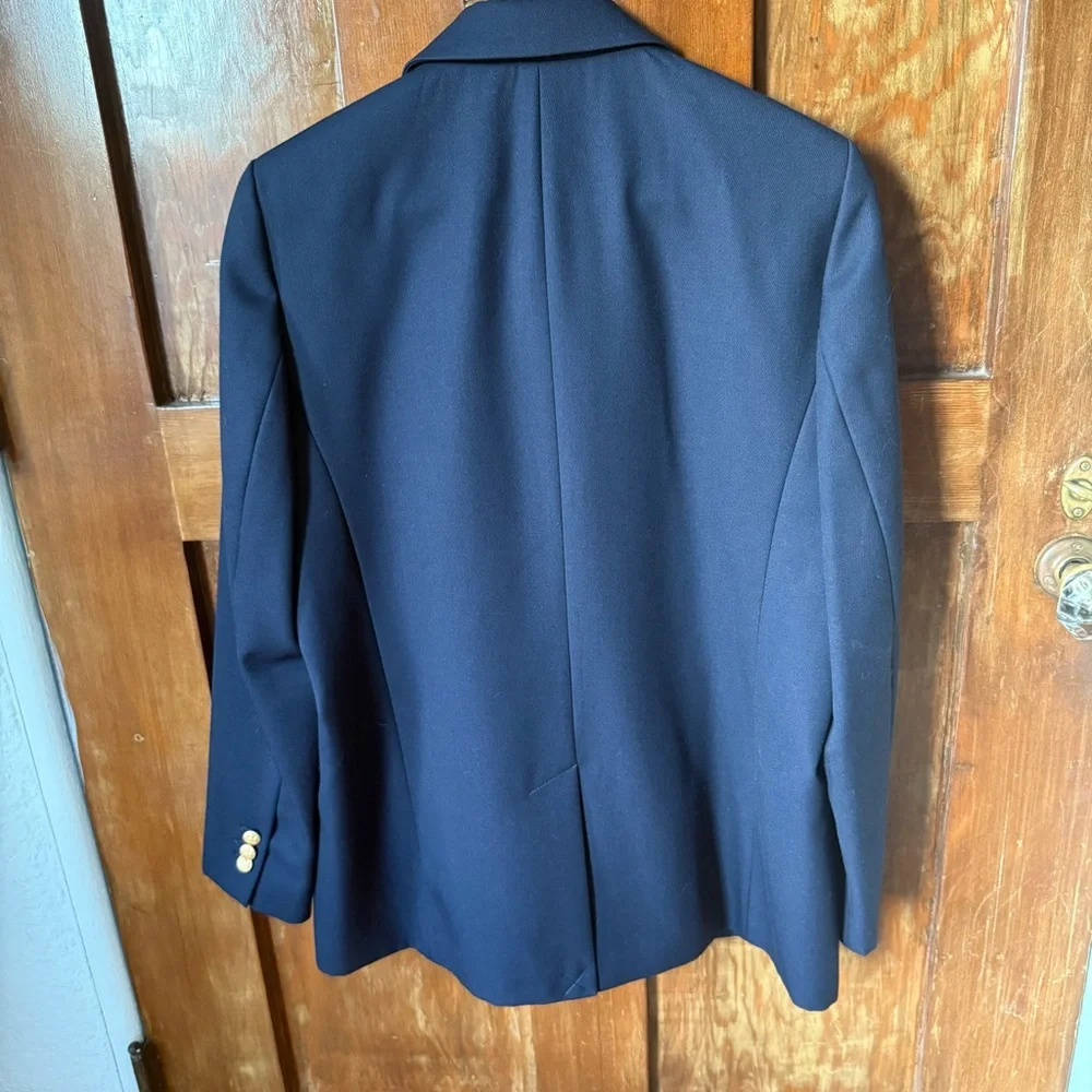NWT Sézane Michele blazer in navy - size 40 / us 8 - Picture 7 of 15
